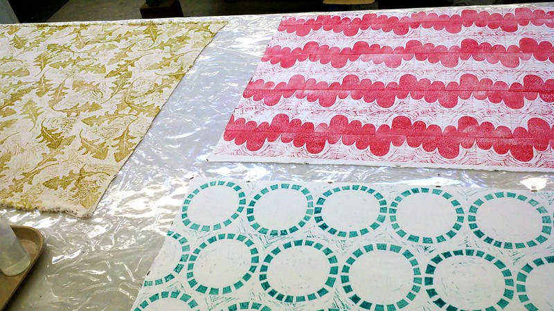 block printing fabric